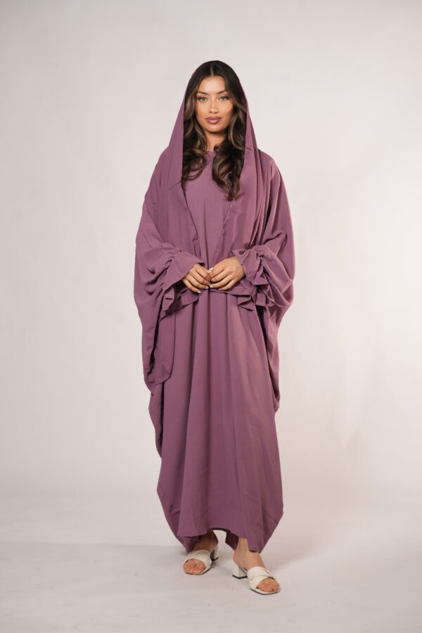 Kimava Jazz Abaya – Elegantes Pink für feminine Eleganz - Image 3
