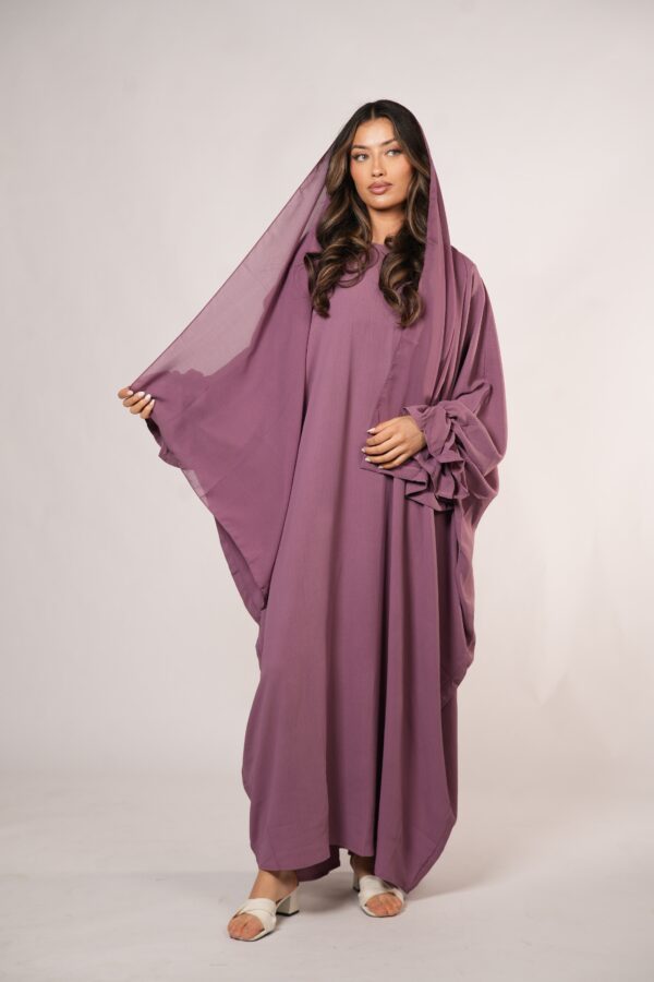Kimava Jazz Abaya – Elegantes Pink für feminine Eleganz - Image 4