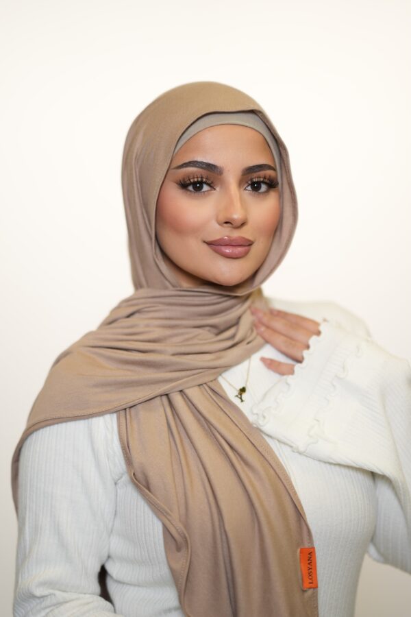 Kimava Jersey Stoff – Sanftes Sand Beige für vielseitige Looks - Image 2